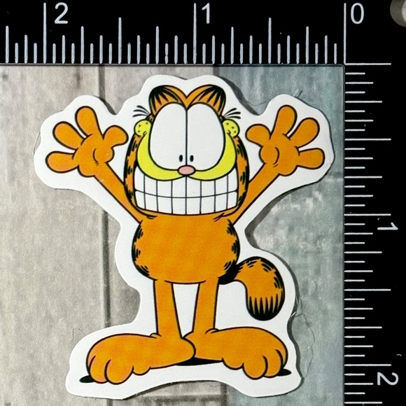 ๐10/$10๐ Garfield Reusable Waterproof Vinyl Sticker Decal - Picture 1 of 1
